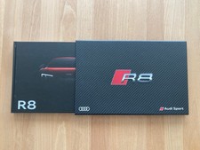 AUDI R8 V10, dickes Hardcover-Prospektbuch in Schuber, 05/2016, incl. R8 Spyder