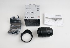 Panasonic Lumix G Vario 14-140 mm F/3.5-5.6 II für MFT OVP  nur 16 Monate alt