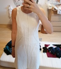 Ann Taylor Xs Kleid Weiß 0 Spitze Sommerkleid Hochzeitskleid
