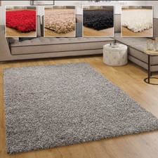 Hochflor Shaggy Langflor Teppich versch. Farben u. Grössen