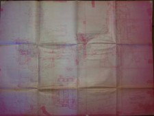 Puch Werke Graz Motorrad Motor 1931 Konstruktionszeichnung Plakat Plan dekorativ