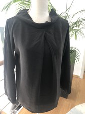 van Laack tolle Seidenbluse tolle Details anthrazit Gr. 34