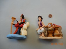 2 Figuren aus "Alladin" von "Disney Store"