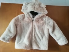 Cute little snowbaby Teddy Jacke / Plüsch Strickjacke Gr. 86 / 92