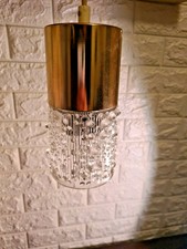 Hänge Lampe Bubble Ära 60er Glasschirme DDR Schirm ca H.9cmD8,5cm R4K5/1