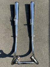 Triumph Bonneville T 140 V ab Bj.1976 Auspuffanlage Komplett, Auspuff