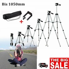 Fotostativ Kamerastativ Dreibein Stativ Alu Tasche TelefonStativ Handy Halterung