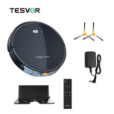 Tesvor X500 Saugroboter 2000Pa Kehrroboter Staubsauger APP Tierhaare Teppiche