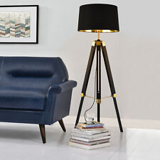 B-WARE Stehleuchte Stativ Stehlampe Standleuchte Stand Lampe Metall Schwarz