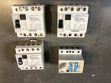 3x Siemens NFI Schutzschalter 5SZ7 420 / 1 x F&G Fi Schutzschalter TYP FNP 25/0