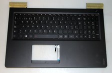 Lenovo IdeaPad 700-15ISK Palmrest Cover Schwarz inklusiv Tastatur Spanisch neu