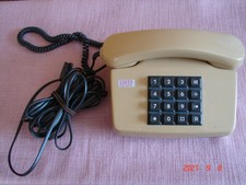 POST TASTENTELEFON 01LX J5155 11/91 TISCH-TELEFON ALT BEIGE KABEL 