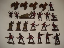 Atlantic 1/32 Russian Infantry Red Army Russische Infanterie  Konvolut WWII WW2
