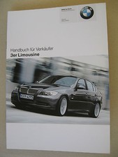 Verkäufer Handbuch BMW 3er Limousine E90 320i 325i 330i 320d Modelle 2005