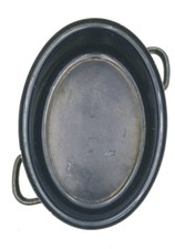 Bratentopf Auflaufschüssel Oval Platte Schale Mit Deckel Siehe Bilder H:10cm