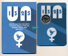 MALTA 2 EURO € Gedenkmünze 2022 UN Resolution 1325 Frauen, Friede u. Sicherheit