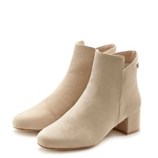 LASCANA Damen Stiefelette Gr. 38 Beige