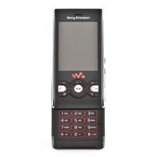 Sony Ericsson W595 40MB Rubinschwarz - Ersatzteilspender/defekt