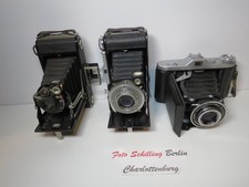 Zeiss Ikon Ikonta, Welta Belfoca II & Baldalux mit Radionar 4,5/105mm Dekoteile