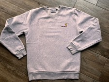 Carhartt Pullover S Beige Meliert Neuwertig Sweatshirt Sweater Pulli Pullover