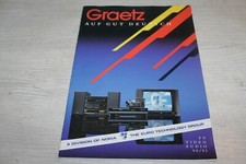 GREATZ / GROUP NOKIA TV/ VIDEO/ AUDIO KATALOG 1990 /1991