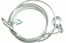 Heavy Duty 4m Touring Kabel Abschleppseil mit Verriegelung Haken Größe 10mm x 4m NEU