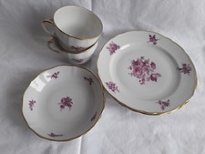 Oscar Schaller & Co. 6er Set 2 Kaffetassen, 2 Untertassen, 2 Kuchenteller