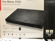 CASO -Pro-Menu 3500 -mobiles Doppel-Induktions Kochfeld..