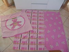 •●♥ Meradiso - Kinder Bettwäsche zweiseitig - 130/190 - 80/80 - pink ♥●• N