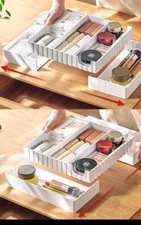  Schubladen Ordnung, Besteckkasten ausziehbar, weiß