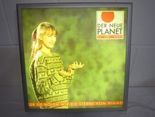 Alu Schaukasten,"Der neue Planet",TV,Hifi,Video,Conal Löhne,Leuchtreklame,220V !
