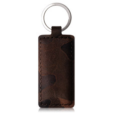 Surazo® Echtes Leder Schlüsselanhänger Edelstahl Schlüsselring Neu Mehrfarben