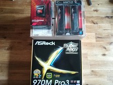 PC Computer Komponenten Set Amd Fx 8300 mainboard CPU RAM ddr3 Kühler Gaming