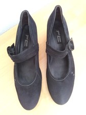   Pumps  mit Riemchen Damen Schuh mit Absatz Paul Green gr 6  1/2,  schwarz