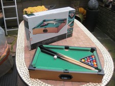 Depot Poolbillard Tisch Pool Billard 52x31x10 cm LxBxH für Kinder Erwachsene OVP
