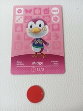 Original Amiibo Karte Midge Anna Nr. 065 EU | Animal Crossing Vogel