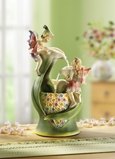 Zimmerbrunnen Fee bunt Brunnen Zierbrunnen Wasserlauf Dekoration Wohnen