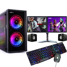 ARGB Gaming-PC oder PC Set i5 240 SSD 500 HDD 8gb RAM 2gb GT 710 1030 Win 10 WiFi
