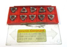 10 SANDVIK Wendeplatten Gewinde R166.OL 16WH01 080 BSW-8 INT R S10T Neu H46585