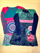 2 schöne Kleider von Desigual, Gr.7/8 oder 122/128