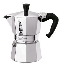 Bialetti Moka Express Espressokocher für 6 Tassen Aluminium 0,27 L silber OVP