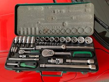 ⭐⭐⭐⭐⭐TOP! Stahlwille Steckschlüsselsatz 1/4+1/2" Knarrenkasten 38-tlg. mit Inbus