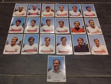19x Sammelbilder 70-71 VfB Stuttgart 1970 Bergmann Fußball Sticker Bilder Arnold
