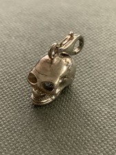 THOMAS SABO Charm Anhänger, Totenkopf, 925er Sterlingsilber Skull Rebel of Heart