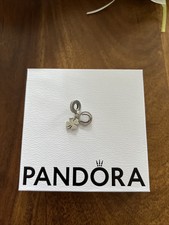 Pandora Bead Charm Anhänger „Vierblättriges Kleeblatt“ Topzustand