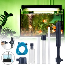 Aquarium Kies Reiniger Staubsauger Vakuum Siphon Pumpe Wasserfilter Werkzeug