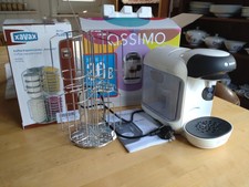 Tassimo Vivy von Bosch inkl. Designer-Kapselständer - gebraucht - Originalverp.