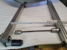 zahnriemen 2x Linearführung Motor Linearschiene Gleitschiene Linearachse 70-80cm
