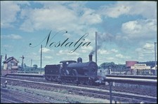 Railway Slide Irish GNRI 72 Klasse steht am Bahnhof Strabane 11/6/57