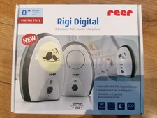 Reer 50070 Babyphone Rigi Digital – 300M Reichweite, Abhörsicher, Strahlungsarm,